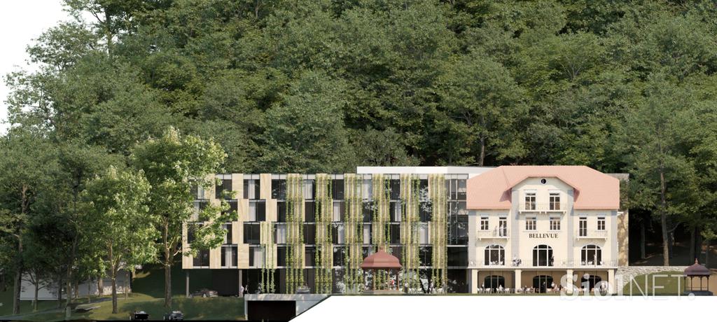 hotel Bellevue v Ljubljani