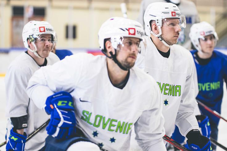 Mitja Robar, ki se je vrnil v reprezentanco, bo nosil kapetansko črko, njegova pomočnika sta Jan Urbas in Rok Tičar. | Foto: Grega Valančič/Sportida