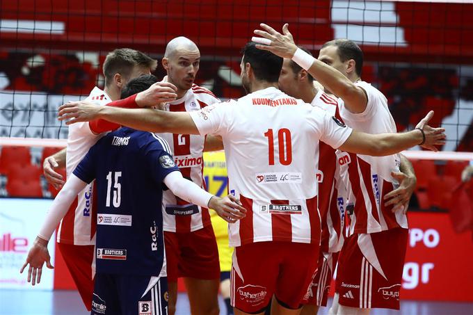 Alen Pajenk je z Olympiacosom ugnal Monzo. | Foto: CEV