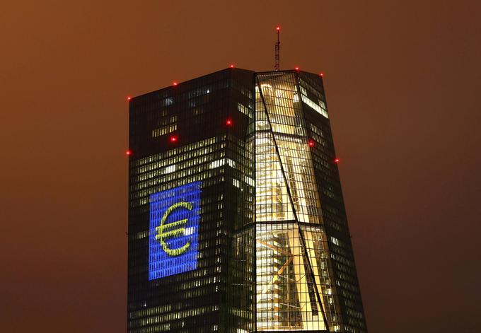 Evropska centralna banka je Slovenijo uporabila kot poskusnega zajčka. | Foto: Reuters