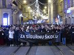 protest v Zagrebu