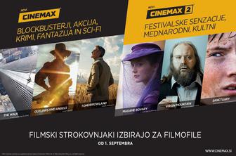Kanala Cinemax in Cinemax 2 sta preoblikovana