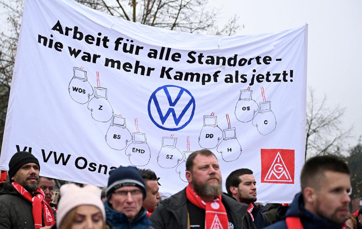 Volkswagen protest stavka | Foto Reuters