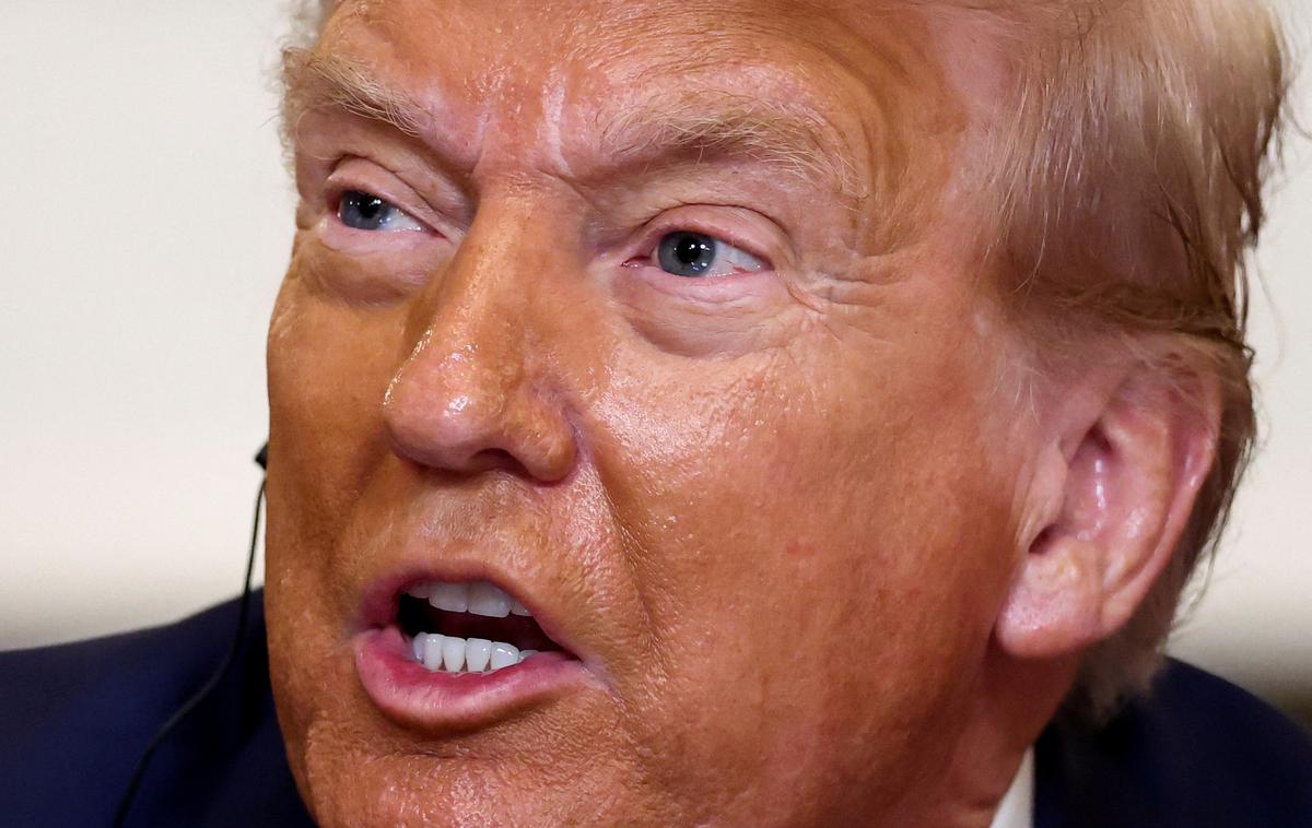 Donald Trump | Donald Trump je Kanado spet obtožil, da ni ustavila dotoka sintetičnega mamila fentanil v ZDA. | Foto Reuters