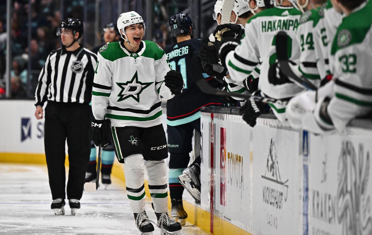 Dallas Stars | Hokejisti Dallas Stars so v severnoameriški ligi NHL v gosteh s 5:2 premagali Seattle Kraken. | Foto Reuters