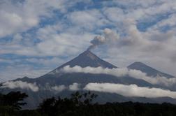 Izbruhnil gvatemalski vulkan Fuego