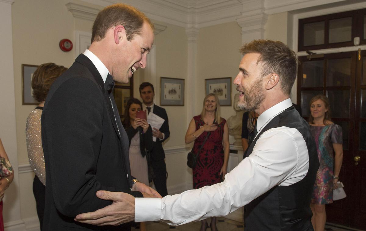 Gary Barlow, Princ William | Foto Getty Images