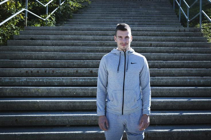 Njegov pet let mlajši brat Aljaž Zabukovnik brani barve Domžal, ki jim v tej sezoni ne cvetijo rožice. | Foto: Ana Kovač