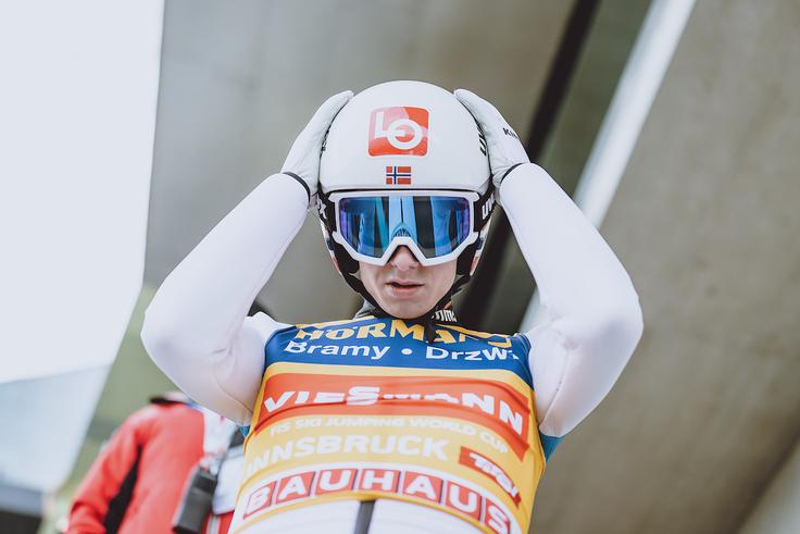 Halvor Egner Granerud je v Innsbrucku zapravil možnost osvojitve zlatega orla. | Foto: Sportida