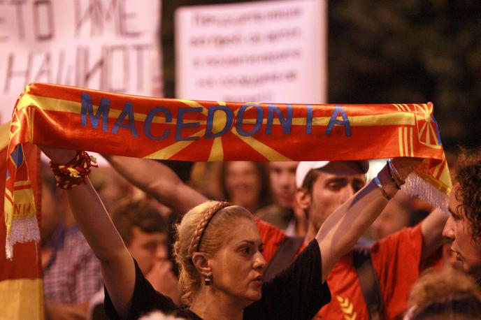 makedonija skopje protest sprememba imena | Foto Reuters