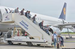 Turisti se na TikToku zgražajo nad letališčem v Zadru