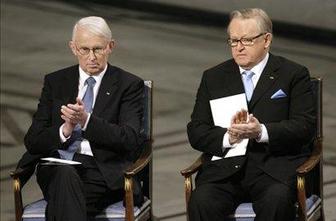 Martti Ahtisaari prejel Nobelovo nagrado za mir