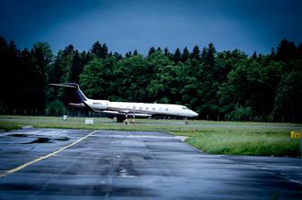 Luka Dončić pristal v Sloveniji z luksuznim letalom Gulfstream G650 ER #foto #video