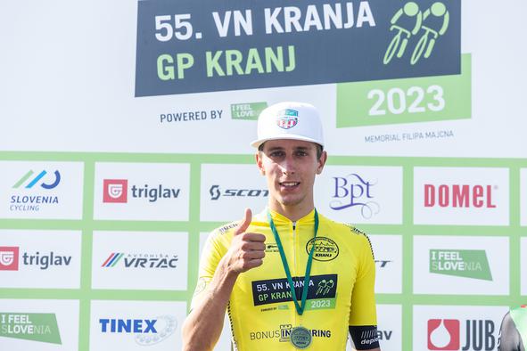 Na kranjski klasiki tretjič zapored slavil Italijan