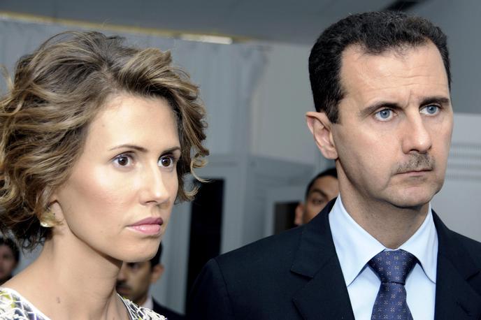 Bašar in Asma Al Asad | Ali si nekdanji sirski predsednik Bašar Al Asad, ki že leto dni živi v izgnanstvu v Moskvi, želi postati očesni zdravnik pripadnikov ruske elite? Z njim so v Moskvi tudi žena Asma in njuni trije otroci – sinova Hafez in Karim ter hčerka Zein. | Foto Guliverimage
