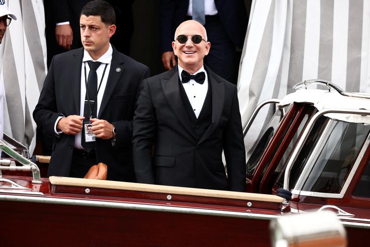 Jeff Bezos, Lauren Sanchez | Foto: Reuters