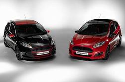 Ford fiesta black in red edition z najmočnejšim litrskim motorjem