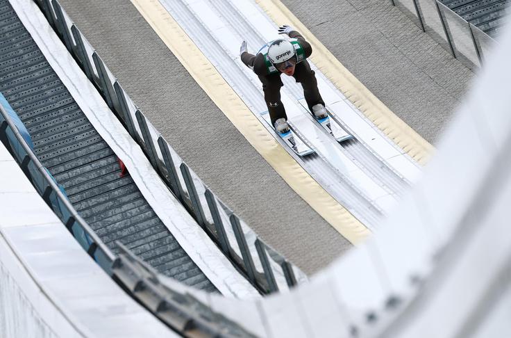 Garmisch Domen Prevc | Foto: Reuters
