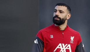 Besni Salah na treningu, a na tekmo lige prvakov ne potuje