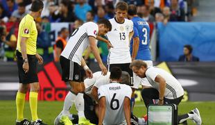 Dvojni udarec za Nemce, ki so ostali brez dveh pomembnih igralcev