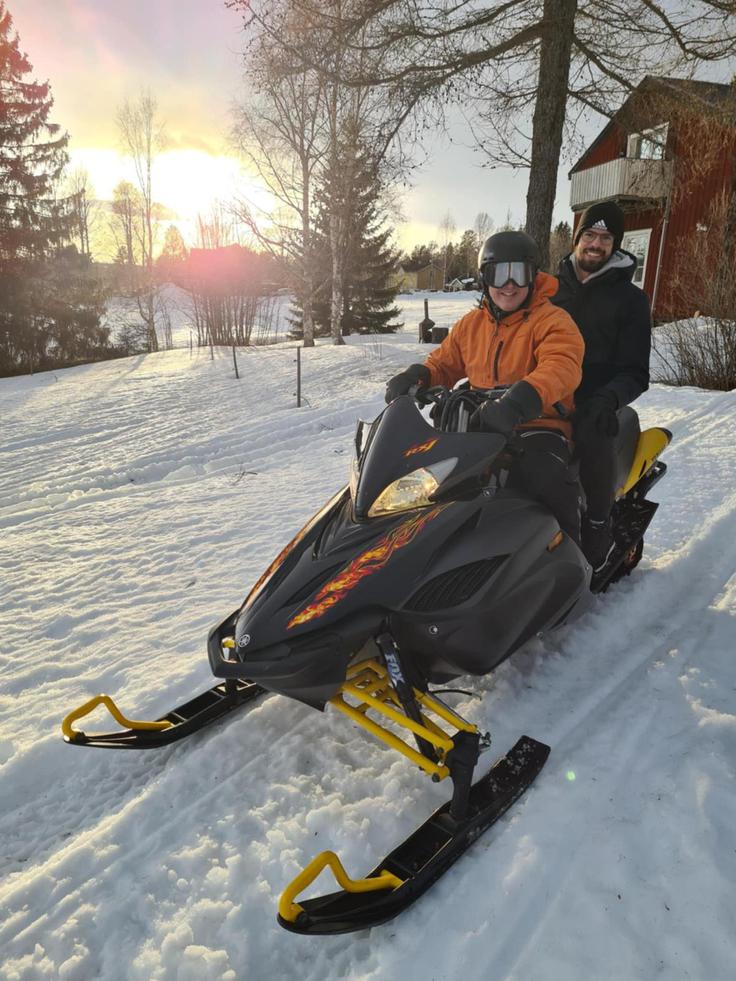 V času našega pogovora pred dnevi so imeli zvečer le nekaj pod –10 stopinjami Celzija, že kak dan pozneje pa se je temperatura znova spustila na za ta čas običajnih –20 stopinj Celzija. | Foto: osebni arhiv Jakoba Kvedra