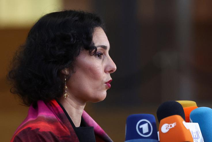 Evropska komisarka za enakost Hadja Lahbib | Foto: Guliverimage