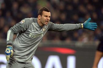 Handanović odšel na počitek z nasmehom