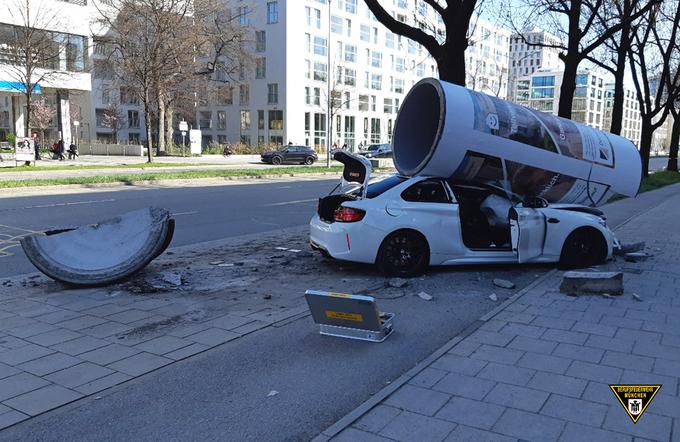 BMW M2 nesreča | Foto: Feuerwehr München