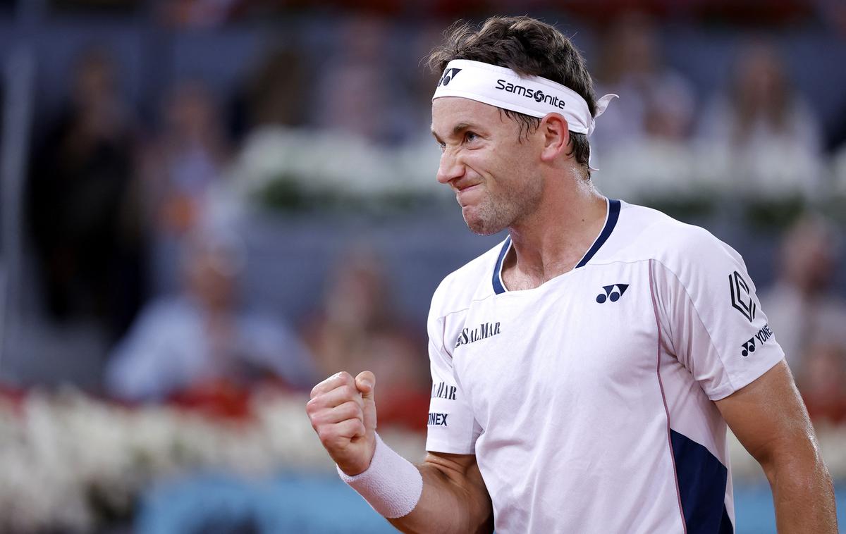 Casper Ruud | Casper Ruud se je kot prvi uvrstil v finale mastersa v Madridu. | Foto Reuters