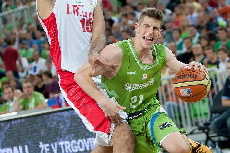 Aleksej Nikolić bo prihodnje leto spet potrkal na reprezentančna vrata. Letos je imel težave z gležnjem. | Foto: Urban Urbanc/Sportida