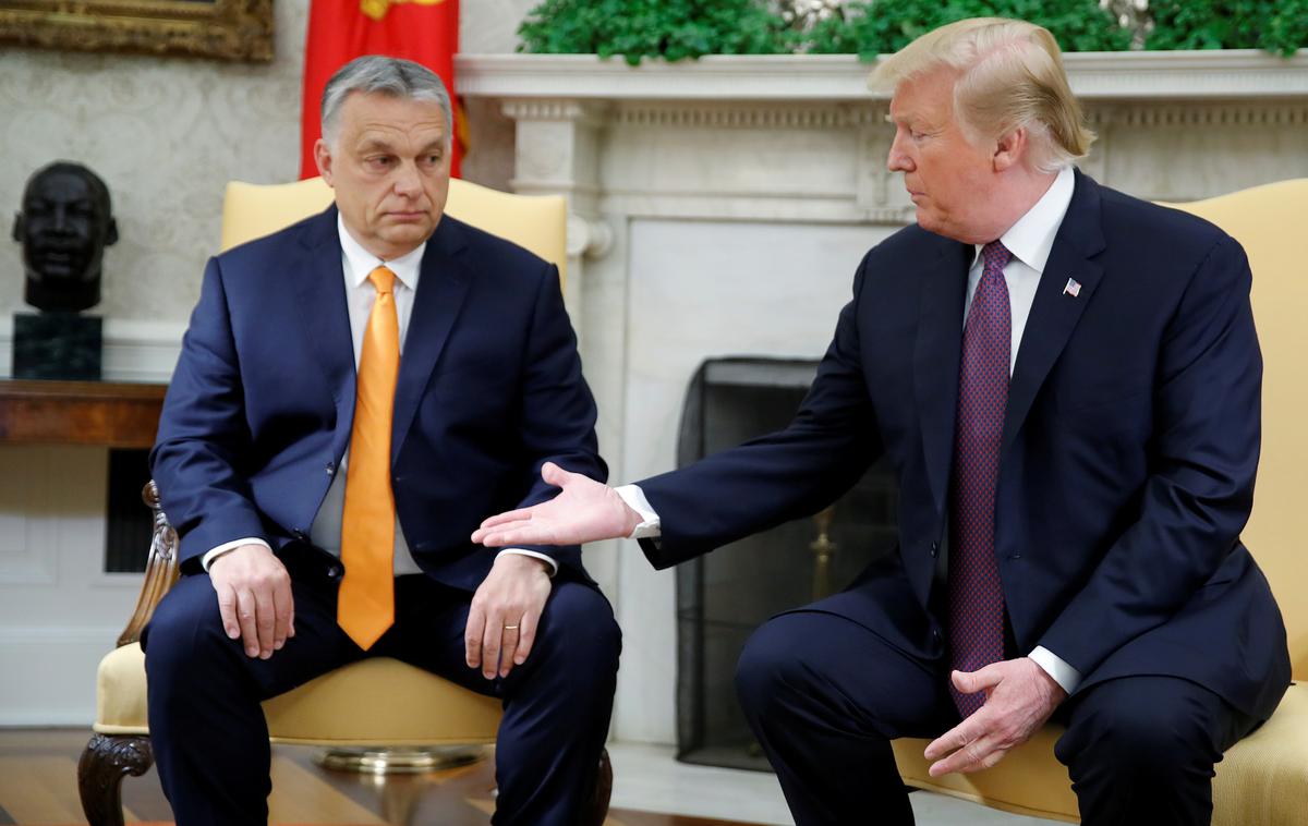 viktor orban trump | Foto Reuters