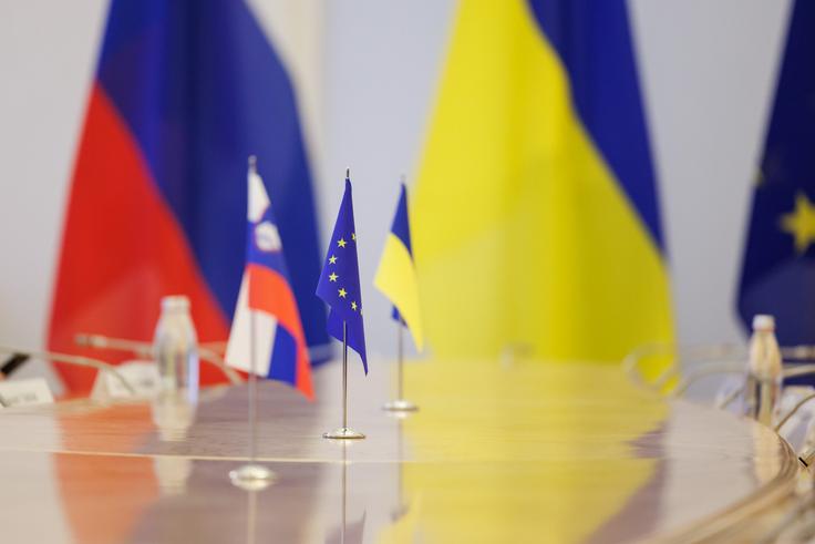 Slovenija, Ukrajina | Foto: STA