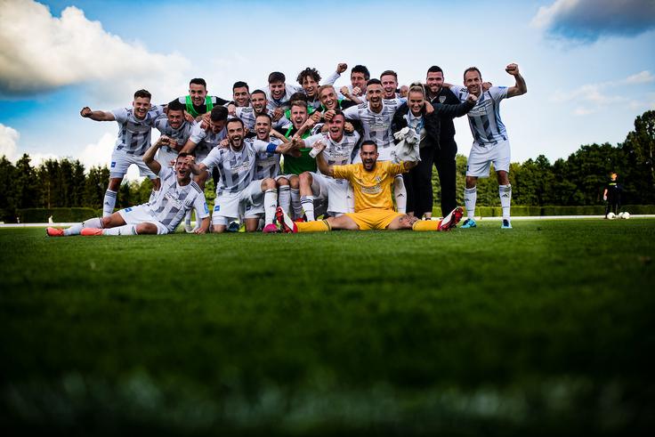 Mura je v polfinalu pokalnega tekmovanja nadigrala Aluminij (4:0). | Foto: Grega Valančič / Sportida