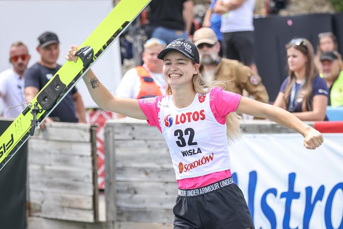 Nika Križnar je zmagala devetič na poletni tekmi Fis pokala | Foto: Sportida