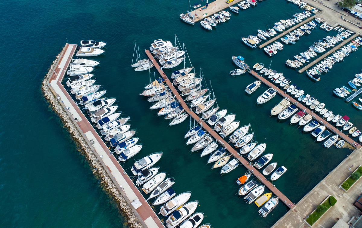 Marina v Poreču | Po neuradnih ocenah ima okoli tri tisoč Slovencev svoja plovila registrirana na Hrvaškem. | Foto Guliverimage