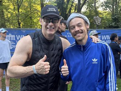 Harry Styles je berlinski maraton pretekel v manj kot treh urah