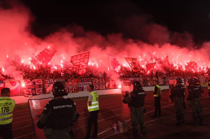 Navijači Crvene zvezde so prišli na svoj račun. | Foto: Guliverimage