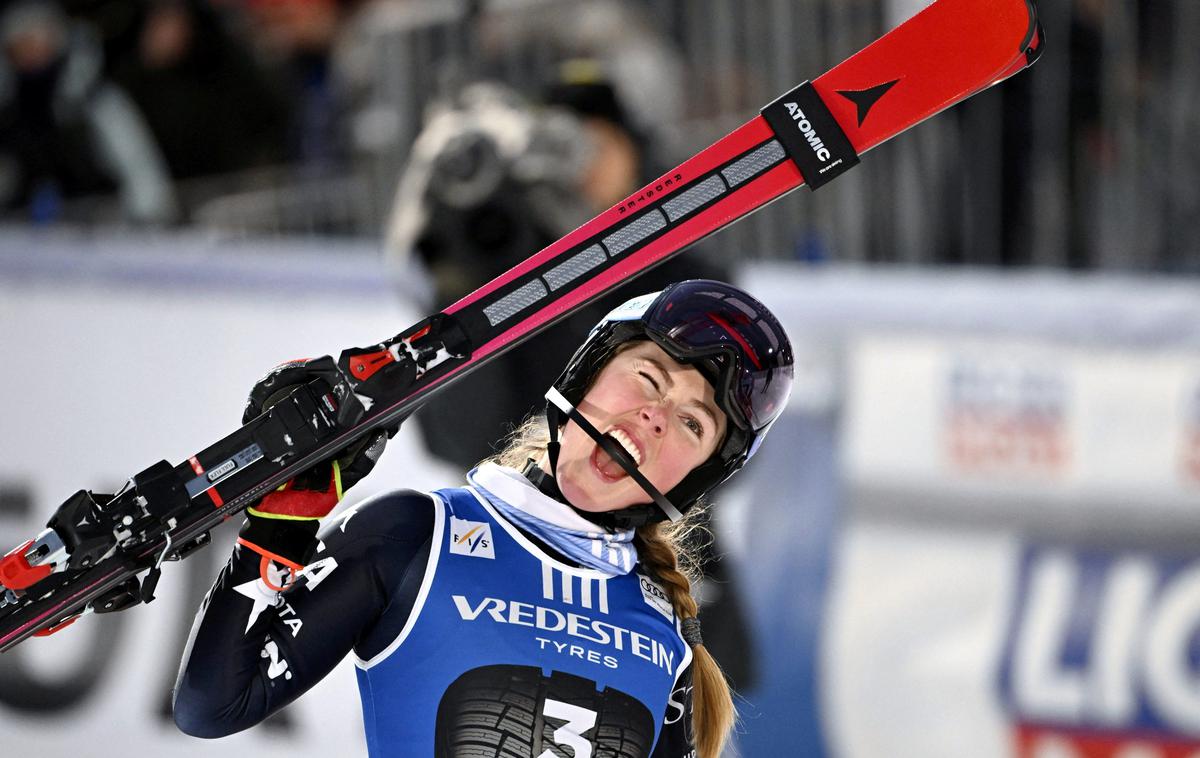 Mikaela Shiffrin | Mikaela Shiffrin je bila razred zase. | Foto Reuters