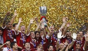 Milan v sezono vstopil s pokalom