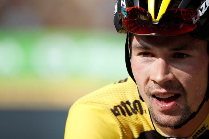 Slovenski kolesar Primož Roglič je osvojil eno izmed najtežjih etap francoske pentlje. | Foto: Reuters