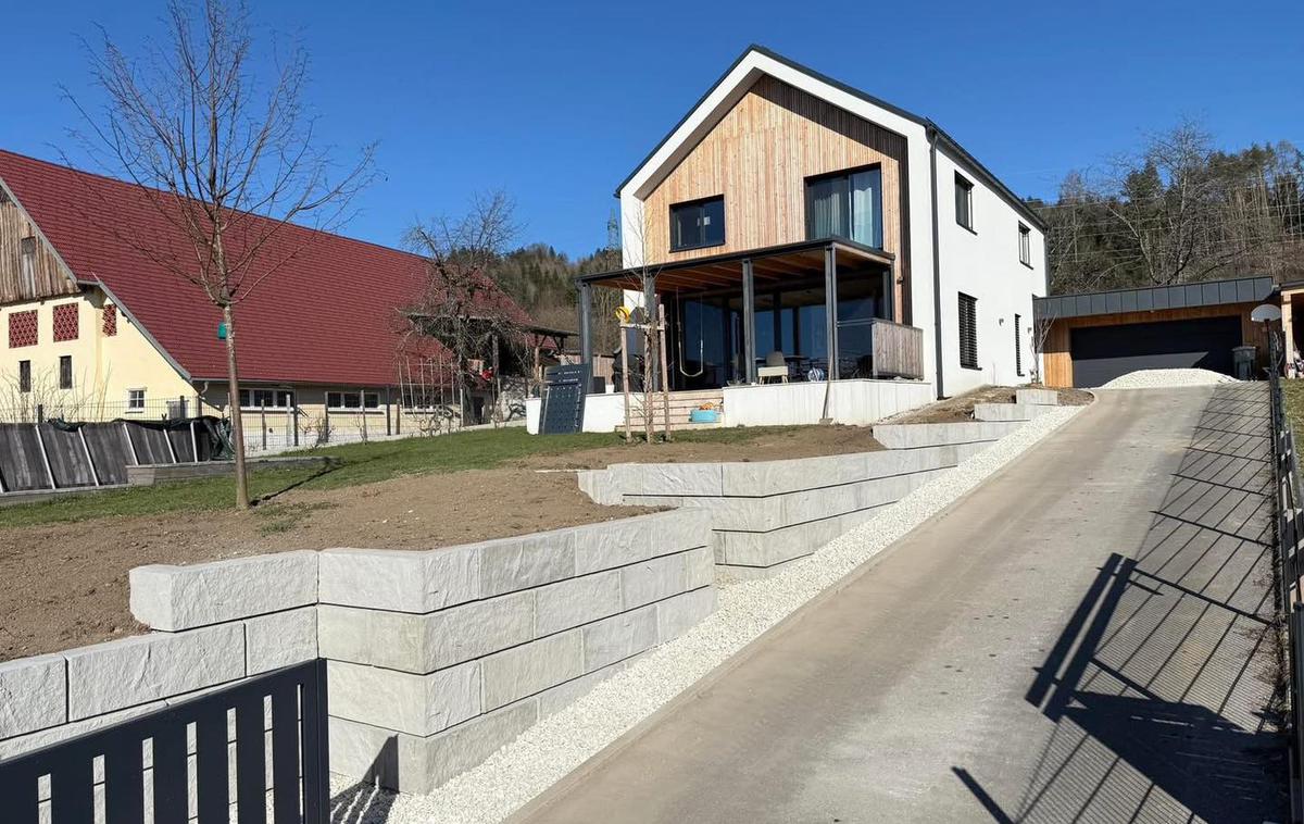 Modularni podporni zid Allure: postavitev v vseh letnih časih in ...