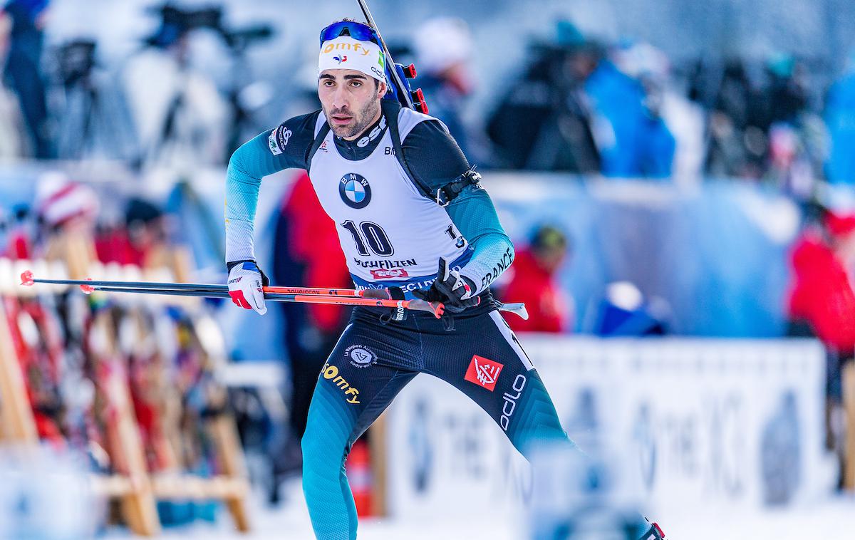 Martin Fourcade | Martin Fourcade je slavil na šprintu v Oberhofu. | Foto Sportida