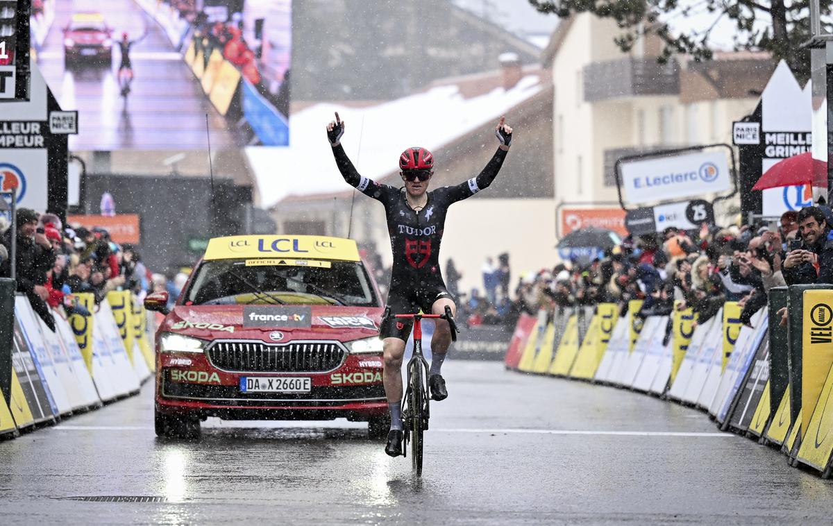 Michael Storer | Michael Storer je presenetljivi zmagovalec sedme etape kolesarske dirke Pariz-Nica. | Foto A.S.O./Billy Ceusters