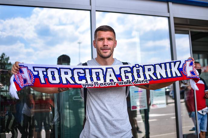 Lukas Podolski | Lukas Podolski se je leta 2021 odločil, da bo nadaljeval nogometno kariero v dresu Gornika Zabrze. Za nemško reprezentanco je odigral 130 tekem in dosegel 49 zadetkov. | Foto Guliverimage