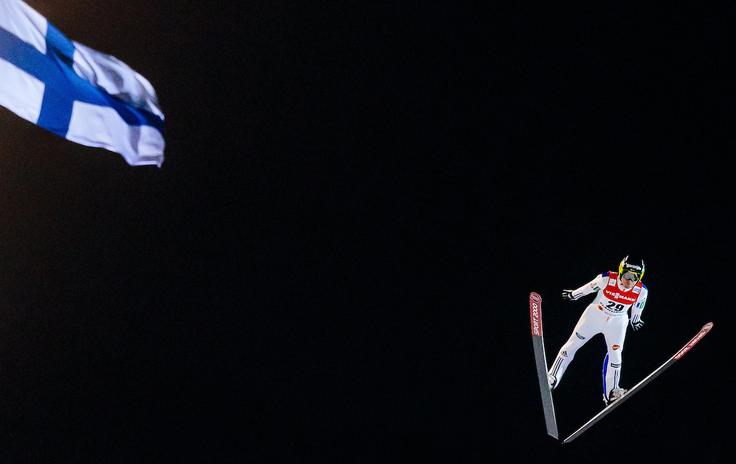 Skakalnica v Lahtiju mu že od nekdaj ne ustreza. | Foto: Sportida