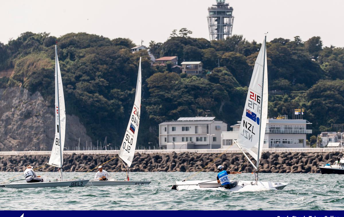 Žan Luka Zelko | Žan Luka Zelko je v Vilamouri na Portugalskem, kjer se končujejo evropske olimpijske kvalifikacije, v razredu laser končal tekmovanje predčasno. | Foto Jadralna zveza Slovenije