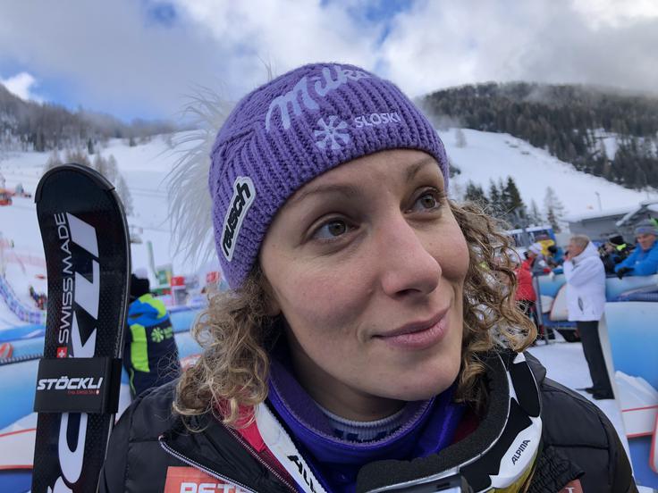 Ilka Štuhec postopoma sestavlja svojo smukaško sestavljanko. | Foto: MaPa