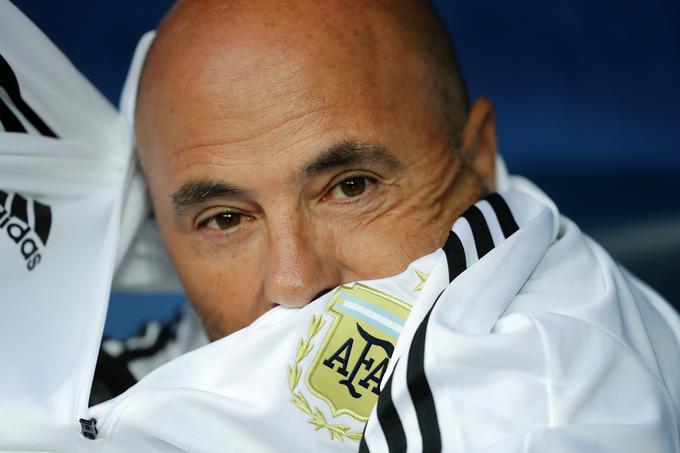 Jorge Sampaoli je tudi v Sankt Peterburgu trpel, a mu je na koncu vsaj za nekaj časa odleglo. | Foto: Getty Images