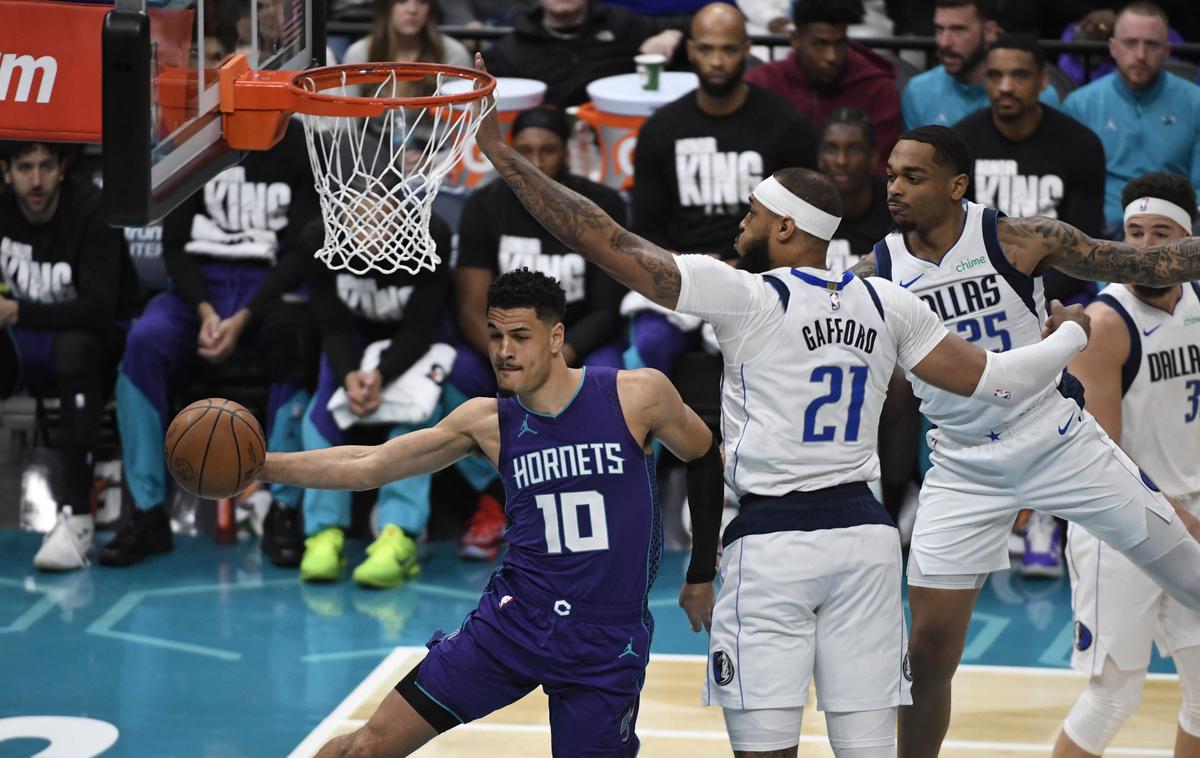 Charlotte Hornets - Dallas Mavericks | Daniel Gafford je z 31 točkami dosegel rekord kariere v ligi NBA. | Foto Guliverimage