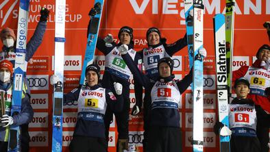Peter Prevc kot v šampionski sezoni. Slovenija do zmage za 67 točk!